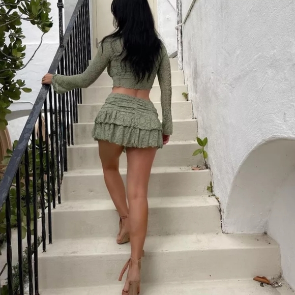 Fairy Grunge Rhinestone Two Piece Set Halloween Costume / Spring - Summer Outfit - Picture 6 of 6